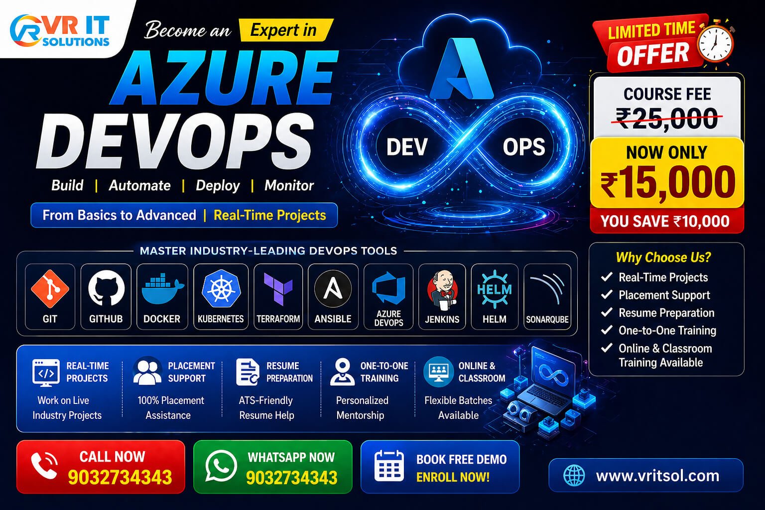 Azure Devops Online Training in Chennai | 100% Placement - VR IT Solutions