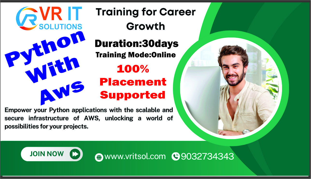 Python With AWS Training in Hyderabad