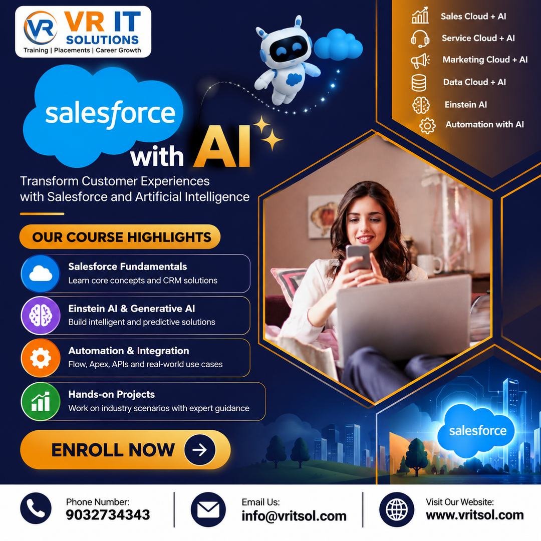 Salesforce Training in Hyderabad — VR IT Solutions Ameerpet