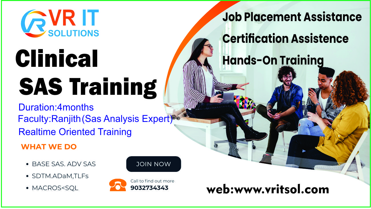 SAS Clinical Training in US, UK, Canada & Australia