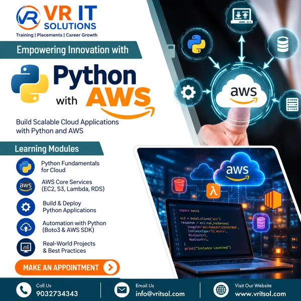 Python With AWS Training in Hyderabad