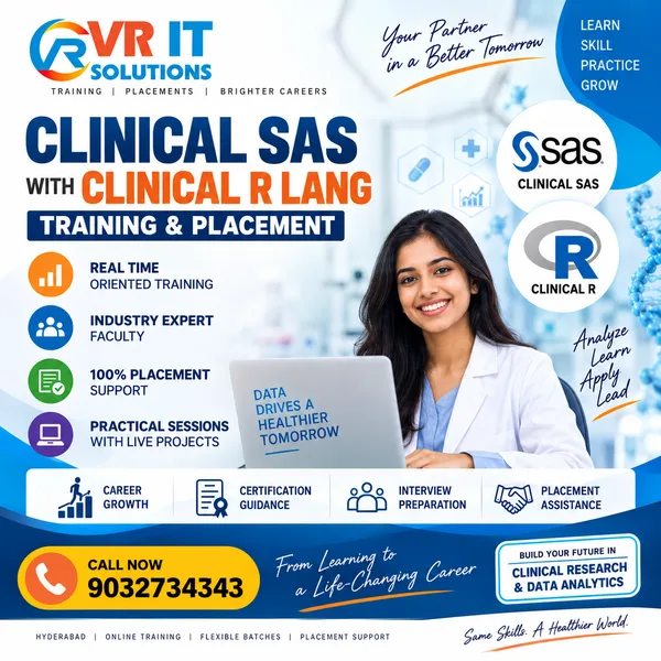 SAS Clinical Training in Hyderabad
