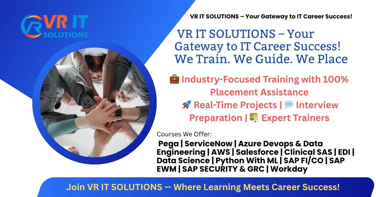 VR IT SOLUTIONS – Your Gateway to a Successful IT Career
